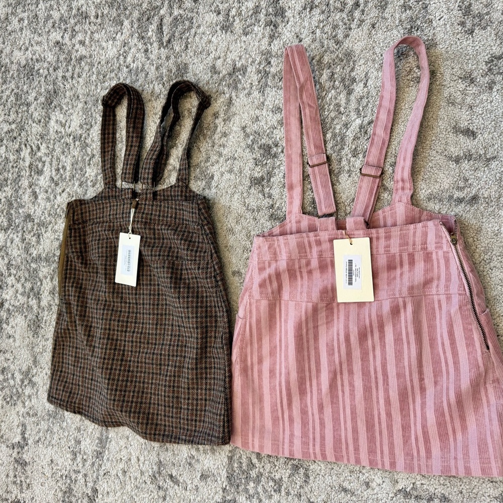 Girls NWT Joyfolie jumper dresses set of 2 size 7 - Picture 4 of 4
